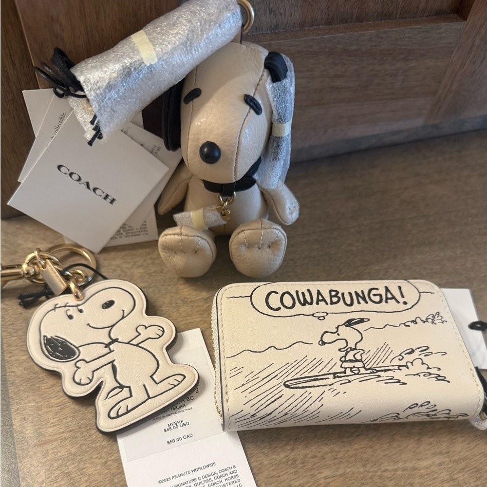 Coach Snoopy bundle
